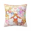 Cute Sugar Rabbit Sugarbunnies Square Pillow Case Cushion Covers Novelty Zipper Decor Pillowcase for Home _g,(1)