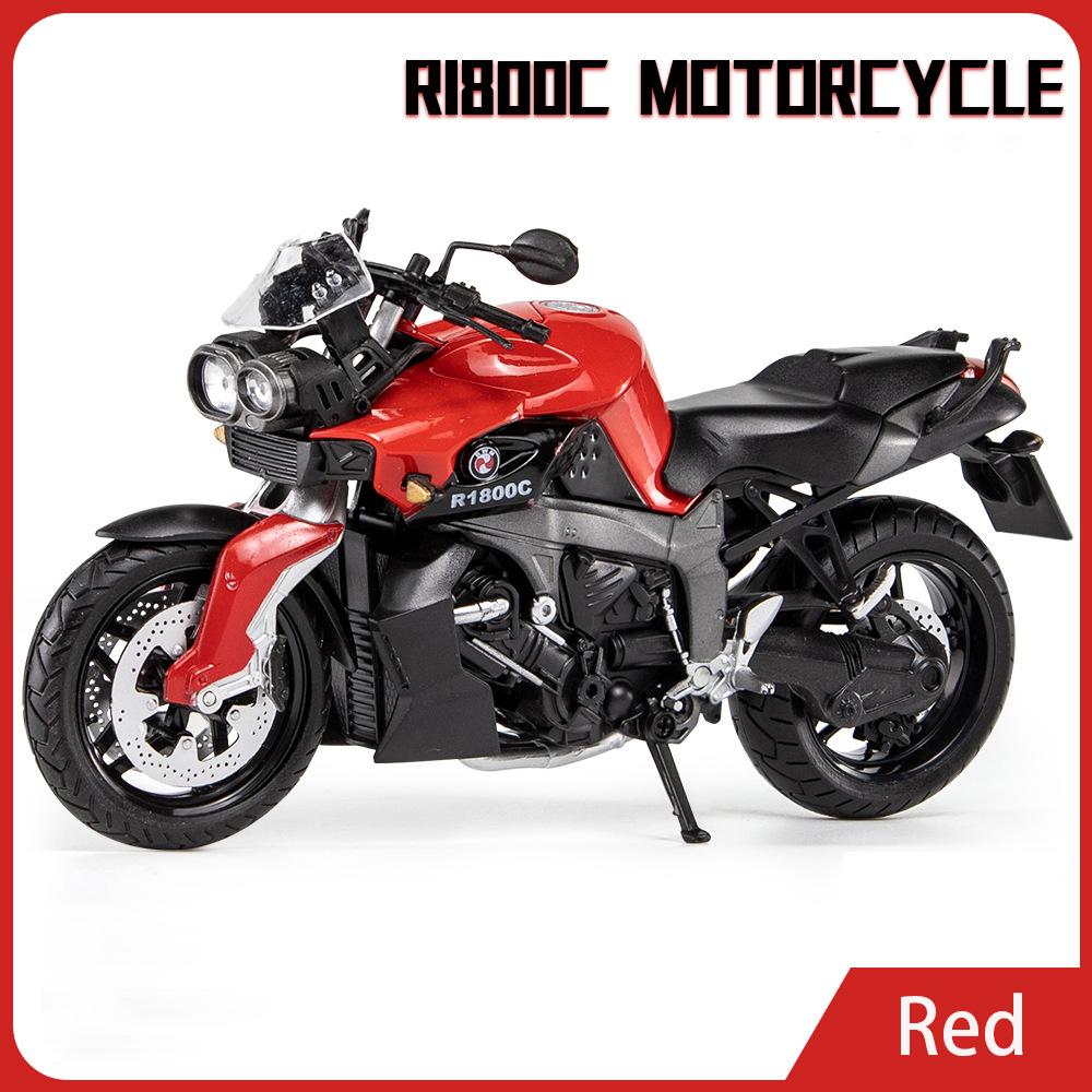 1/12 Ducati R1800C Alloy Die Cast Motorcycle Model Toy Vehicle Collection Autobike Shork-Absorber Off Road Autocycle Toys Car