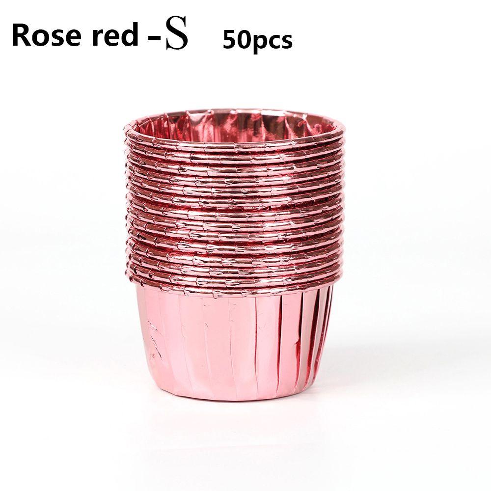 Gold Silber Beschichtet Kuchen Liner Kuchen Papier Tassen Cupcake Wrapper Backen Form Crimpen Muffin Fällen