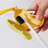 Banana Toothbrush Protective Cap with Toothpaste Storage Box - Compact and Convenient - Essential Toothbrush Cover for Travel