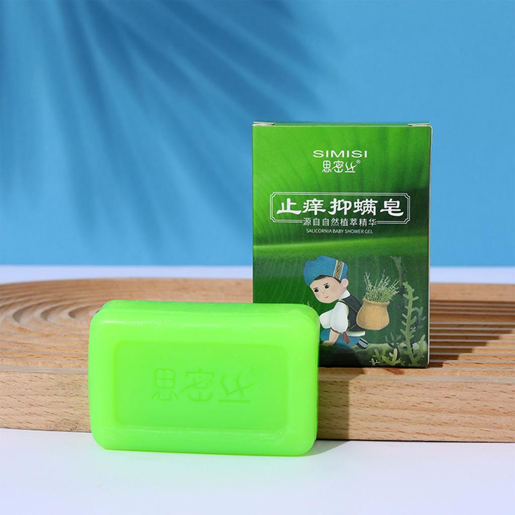 Savon à l'absinthe, savon de bain pour le visage à l'huile de feuille d'absinthe naturelle, soulage les démangeaisons et l'acné, convient aux hommes et aux femmes