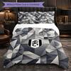 Set Biancheria da Letto Fulham Football 3 Pezzi Morbido Set Copripiumino con Federe Set Decorazione Camera da Letto per la Casa