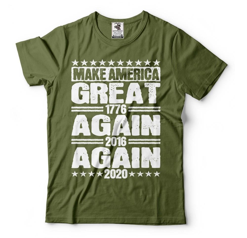 Make America Great Again T-Shirt USA America Patriotic Shirt Conservative Shirts Unisex T-Shirt XXXL