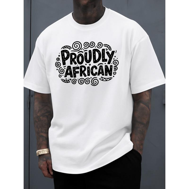 

Мужские футболки с принтом, демонстрирующие гордый африканский дизайн, идеально подходят для непринужденных летних прогулок. Рубашки, пригодные для машинной стирки, обеспечивают подходящую посадку S белый
