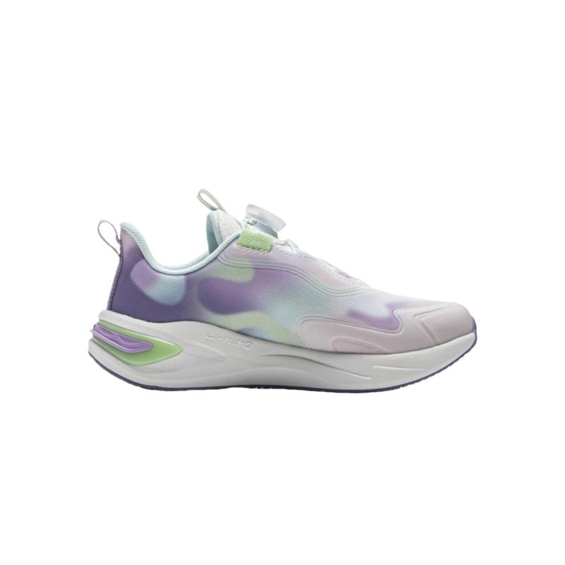Li Ning Kids Sports Lifestyle Sneakers Kids Sneakers Light-Purple White YKNV002-6