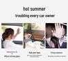 Magnetic Double Layer Dinosaur Sunshade: Child's Car Window Curtain for Sun Protection and Privacy