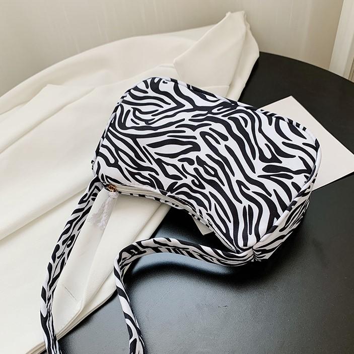 Повседневная вместительная холщовая сумка Граффити Унисекс Сумки через плечо Черный Белый Студентка Девушка Сумка через плечо