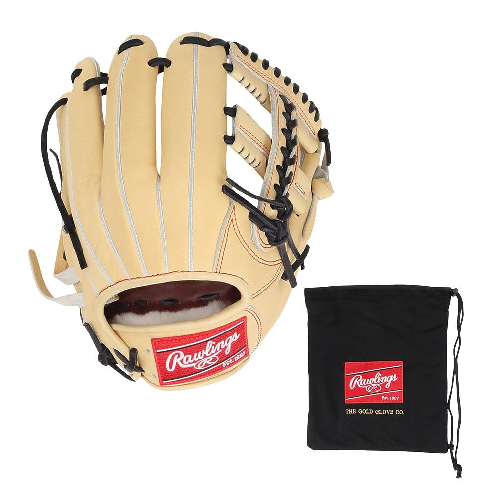 Rawlings PRO PREFERRED GH4PRCK4 baseball adult camel infield size worn on left glove, size, hardball, color, glove, 11.5 (right-handed thrower, hand).