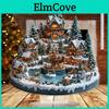 2d Acrylic Flat Christmas Village Decorations Christmas Table Decorations Study And Bedroom Holiday Decorations