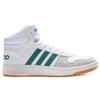 Adidas Hoops 2.0 Mid 'White Green' Sneakers EE7385