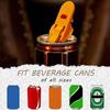 Portable Bottle Opener 6pcs Reusable Easy Can Opener Sealed Drink Beer Cola Opener Lid Remover Kitchen Supplies Camping Tools