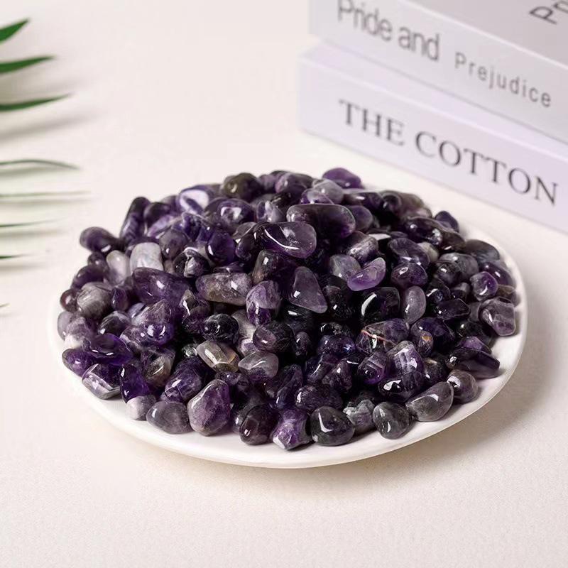 Polished Donghai Crystal Raw Stones: White, Pink, Purple, Yellow, Green Aventurine for Fish Tanks and Demagnetizing.