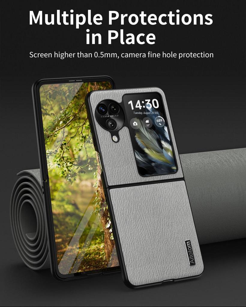 OPPO Find N3 Flip sammenleggbart ultratynt beskyttelsesdeksel til Find N2 Flip mobiltelefon
