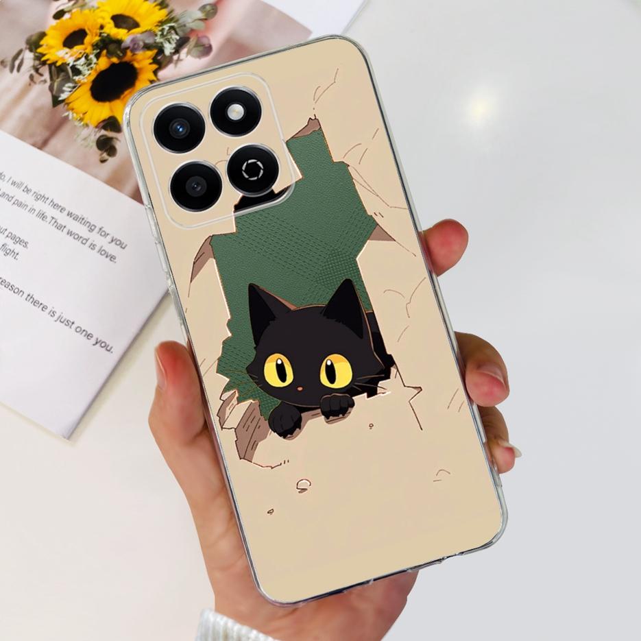 For Honor X7C 5G Case ALT-NX1 Cute Panda Cartoon Painted Cover Soft Slim Phone Case For Honor X7C X 7c HonorX7C 4G Fundas Bumper