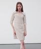 Rie Draped Wrap Shirt Dress