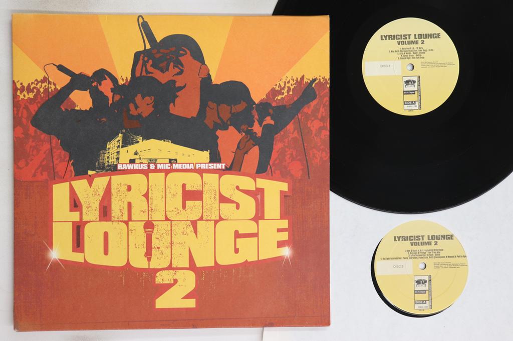 LP Record VARIOUS - Lyricist Lounge 2 RWK1190 RAWKUS 2000 US Rap & Hip-Hop/R&B Used