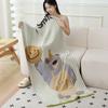 Pure Cotton Large Bath Towel Class A Maternal And Infant Pure Cotton Gauze Bath Towel Cartoon Embroidered Bath Towel Super Soft And Machine Washable