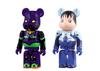 You Are Alone A ABS PVC Painted Action Figure of BE@RBRICK Evangelion 1.0 (Not) & (Set 2)