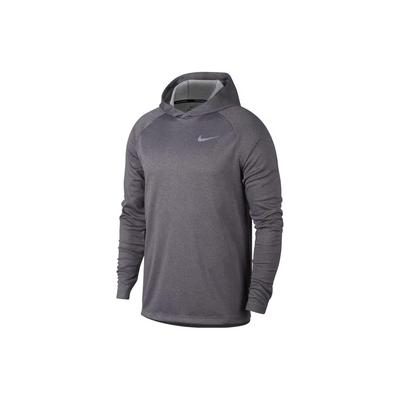 Nike Solid Logo Print Running Hoodie Men Hoodies Reflective-Silver 891702