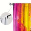 Graffiti Art Printed Curtain for Home Decor - Rod Pocket Window Treatment for Bedroom, Kitchen, Living Roo