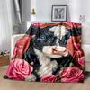1pc Cute Elephant On Moon Blanket Soft Comfortable Lightweight Perfect for Travel Camping Picnics Sofa Office Bed Living Room Ideal Gift for Friends