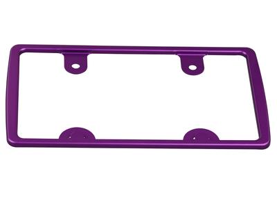 Plaque d'immatriculation moto POSH FAITH en aluminium pour motos 126 cm3 et plus, grande taille, couleur myrtille, 500193-05-10