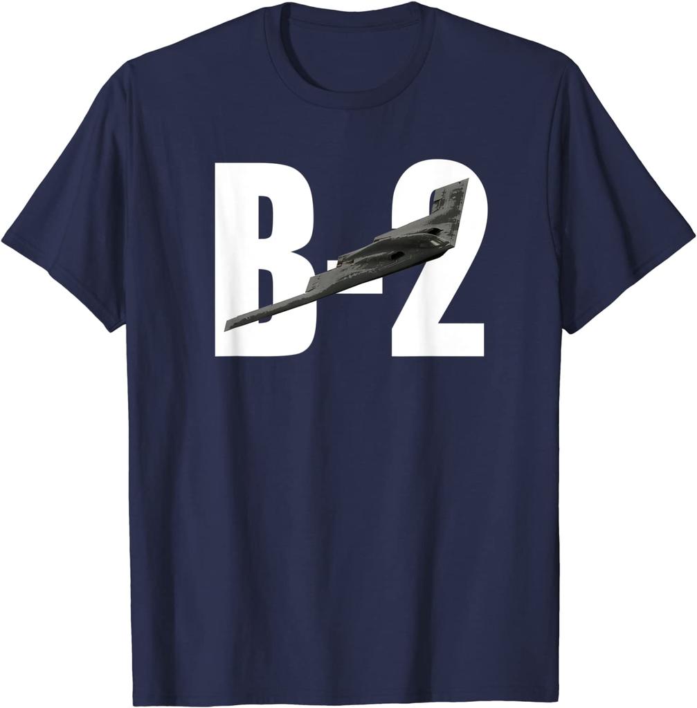 B2 B2 Spirit Stealth Bomber Jet Plane Unisex TShirt Short Sleeve Casual 100 Cotton ONeck Summer Tees