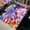 Tapis de souris mignon motif Columbina Genshin Impact Gamer Verrouillage Bord Anime Jeu d'ordinateur Grand Tapis de souris en caoutchouc Art Tapis de bureau pour ordinateur portable
