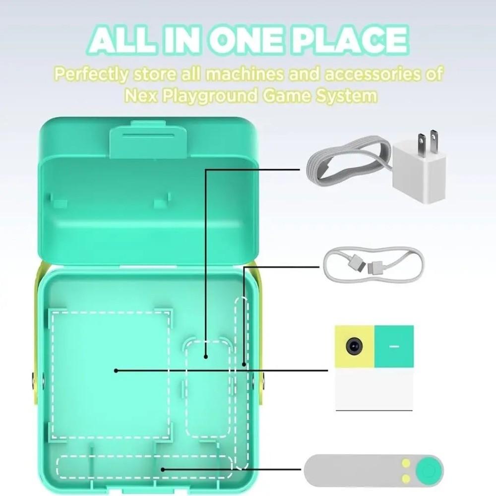 Lightweight Storage Case Dustproof Organizer Bag Protective Shell for Nex Playground Game System