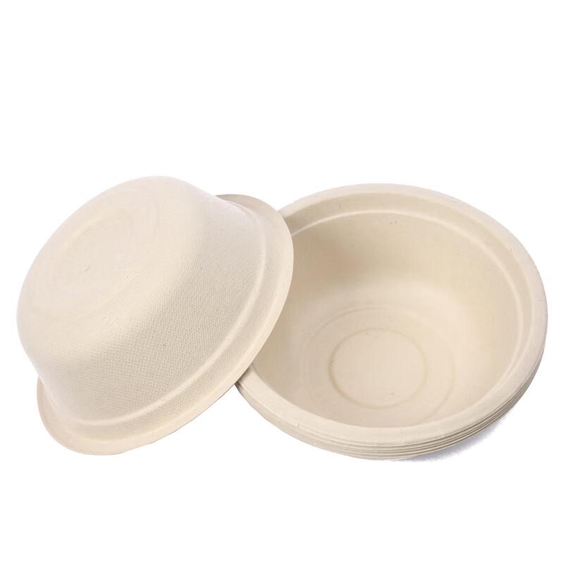 Biologisch abbaubare Einwegschalen aus Weizenstroh