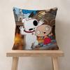 Anime FFamily movie GGuy  Personalized picture text home decorative pillows Household Gifts 45x45cm