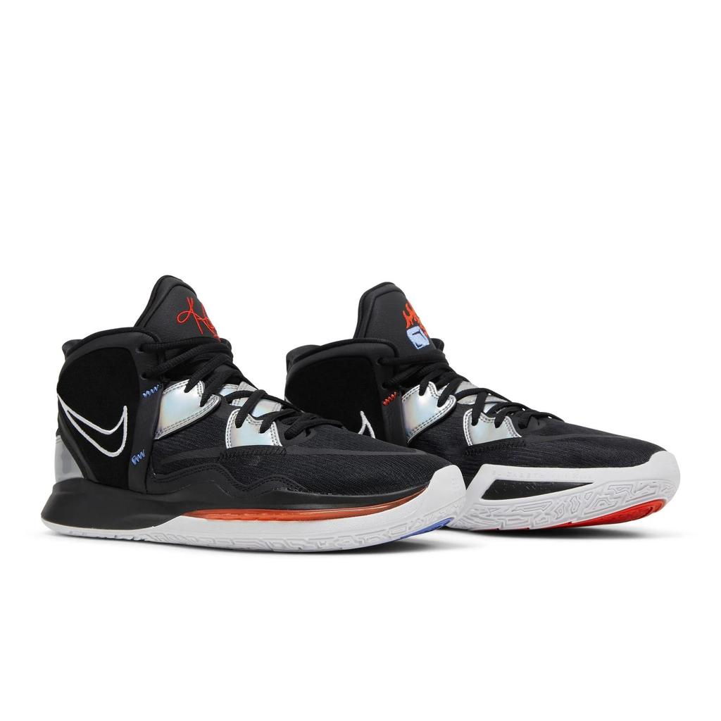 Nike Kyrie Infinity 'Fire Ice' (Unisex) Black / Multi-Color / White / Team Orange Basketball Shoes CZ0204 001