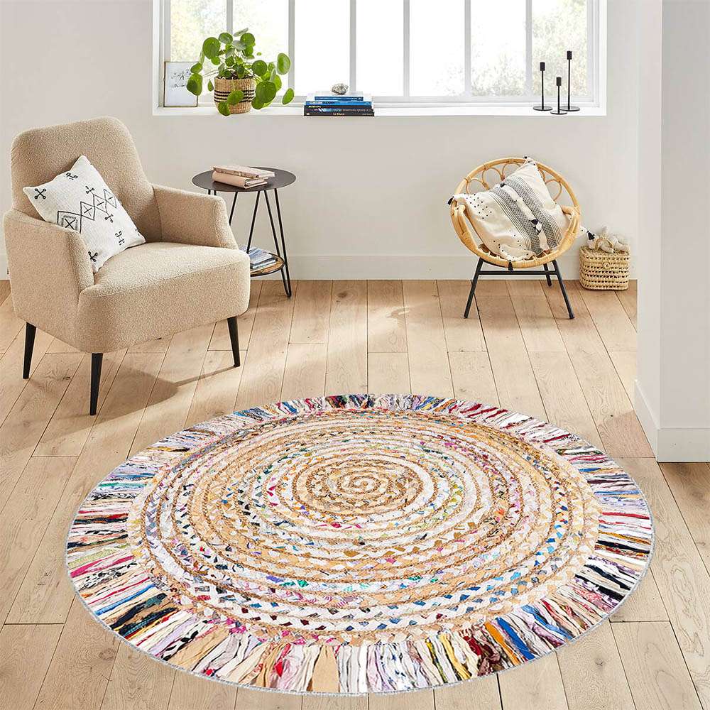 

Mosimoso Home RC1297 Ковер с принтом на подошве в горошек 100x100 cm