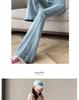Women's High-Waist Micro Flare Jeans - Autumn 2025 Trend, Long Legs, Nine-Tenths Length, American Style