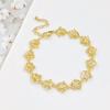 New Arrival Gold-Plated Animal Turtle Butterfly Leaf Zirconia Adjustable Bracelet for Women Girls Fashion Party Jewelry Gift