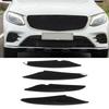 4PCS Front Bumper Fog Light Trim High Hardness Replacement for  ‑  GLC Class X253   Line 2016‑2019