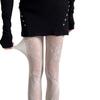 Collant in Pizzo Calze Bianche Puro Desiderio Sexy Rose Rete Vuota Leggings Sottili da Donna Primavera Estate