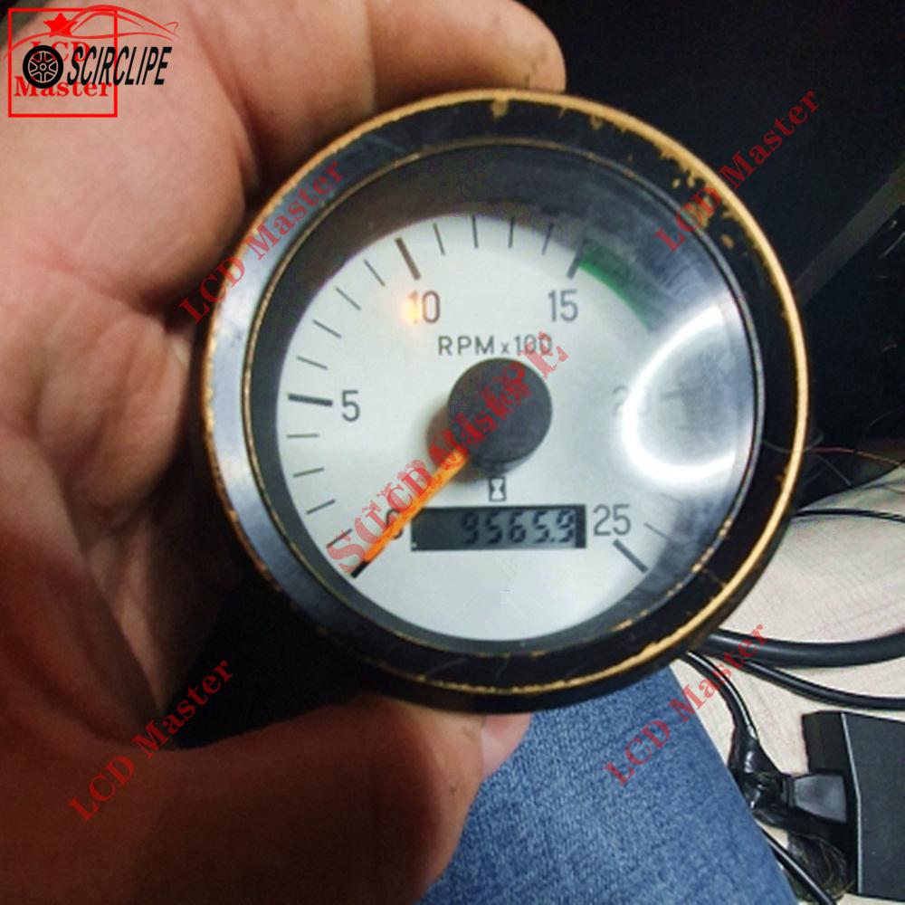 Speedometer / Tachometer LCD Display for Kenworth Trucks / VDO International / VDO Cockpit Vision / JCB Tractor / Volvo Penta Bo