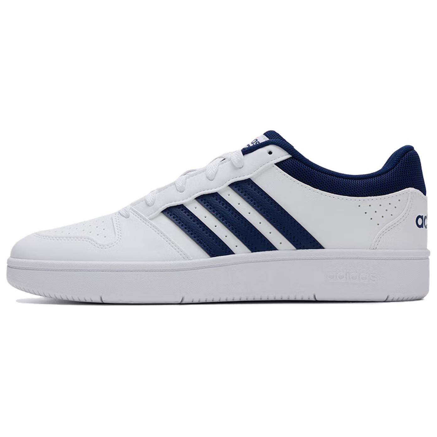 

Adidas Hoops Classic Comfortable Versatile Lightweight Low-Top Sneakers Men sneakers White KI1058 40⅔