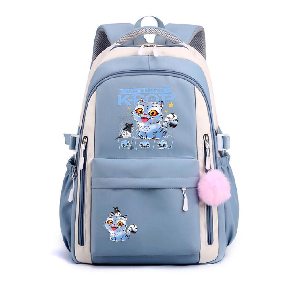 Sac à dos léger pour élèves du primaire et du secondaire, avec impression de dessin animé, petit, frais, accessoires