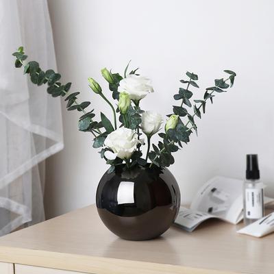 Unbreakable Polished Flower Vase Stainless Steel Minimalist Crafts Flower Container Home Decor