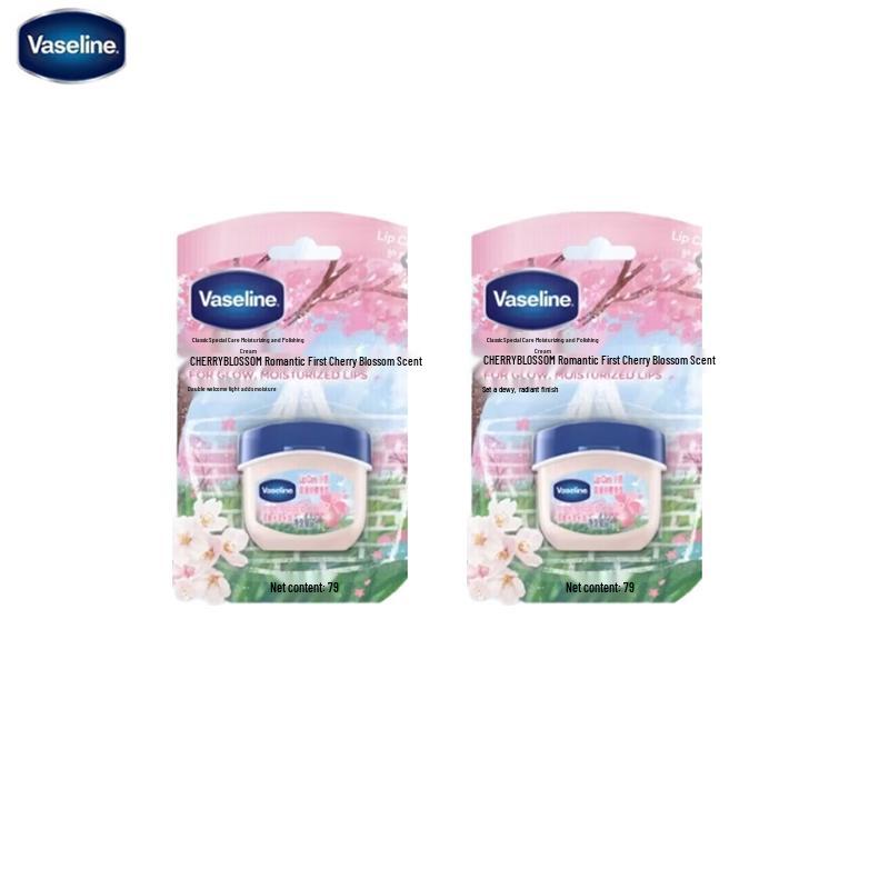 Vaseline Romantic Cherry Blossom Lip Balm (2-Pack)