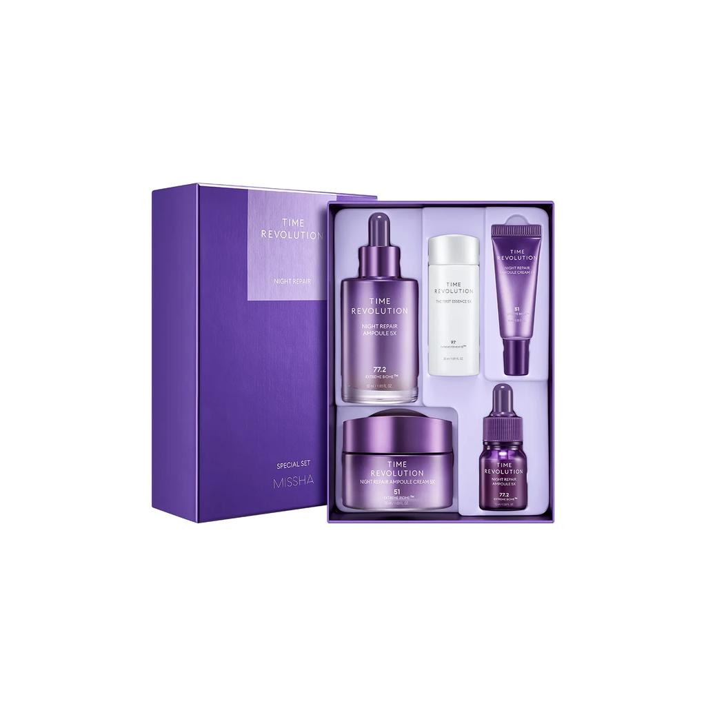 Time Revolution Night Repair Special Set 5X AUTHENTIC STORE
