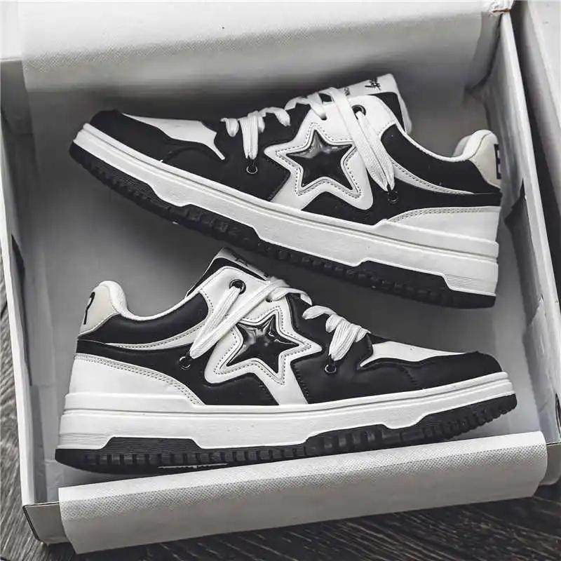 Fashion Laced Lace Up Men's Boots Luxury Loafers Sneakers For Running Classic Shoes Sport Luxury Vip Sapateni Athletics Play