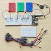 Breadboard Kit with 830-Tie-Point, 400-Tie-Point Boards, 3x170-Tie-Point Mini Boards, 65Pcs Flexible Wires, 9V DC Adapter for Arduino, IoT & STEM