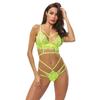 Womens Sexy Lingerie Set Lace Split Style Roleplay Outfit White Black S M L