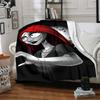 1Pc Christmas Nightmare Before Christmas Blanket Soft Throw Blanket For Home Bedroom Bed Sofa Travel Office Solid Christmas Blanket
