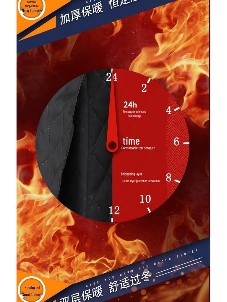 Women's Coffee-Colored Wool Blend Suit Jacket - Winter 2025, Padded, Thick, Loose Fit, Large Size.