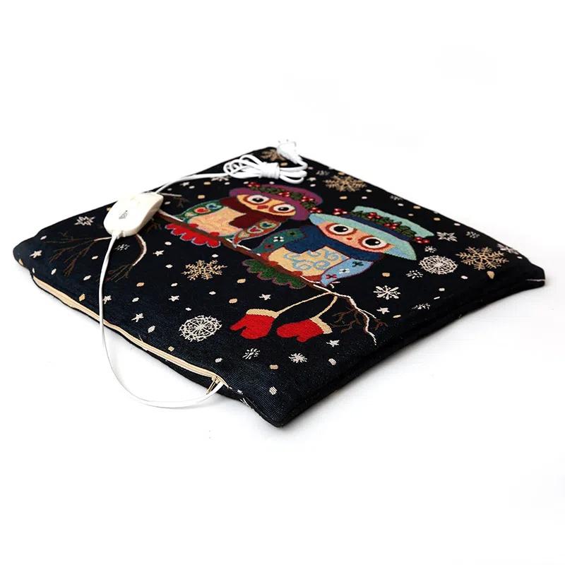 Removable and Washable Electric Seat Cushion Office Heating Seat Cushion Small Heating Pad Temperature Regulating Electric Seat Cushion