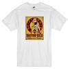 LUCKY LADY MOTOR OIL GASOLINE PINUP GIRL RETRO LOGO WHITE T-shirt